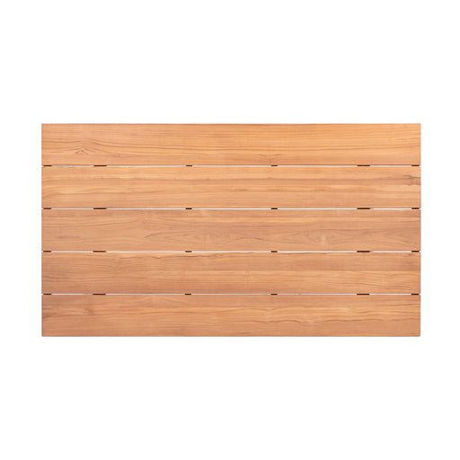 Maiden - 6 Seater Patio Dining Table - Natural Teak - R&R Furniture Gallery (Fountain Valley, CA)