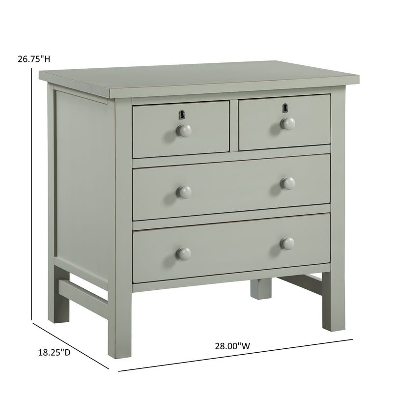 Georgina - 4 Drawer Storage Nightstand - R&R Furniture Gallery (Fountain Valley, CA)