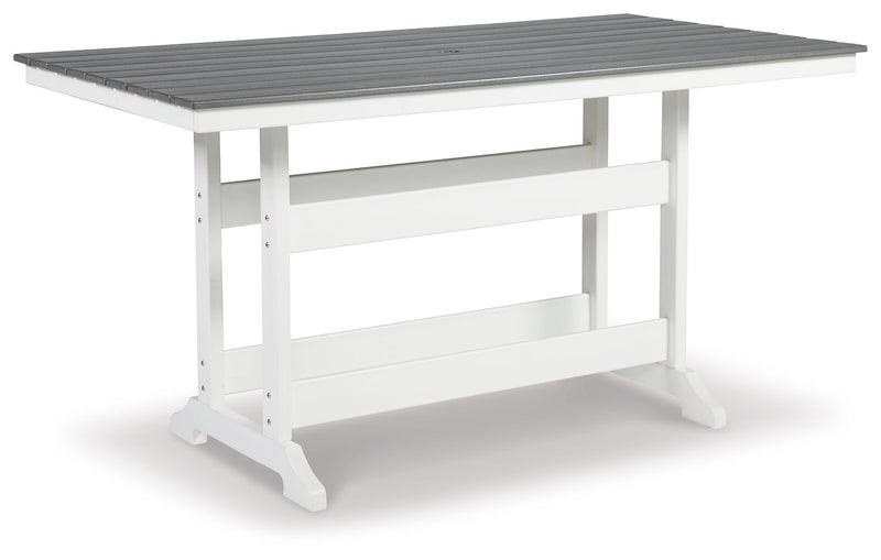 Transville - Counter Table W/Umb Opt - R&R Furniture Gallery (Fountain Valley, CA)