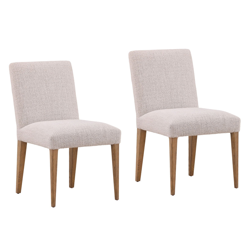 Larkin - Dining Chair (Set of 2) - Taupe And Natural