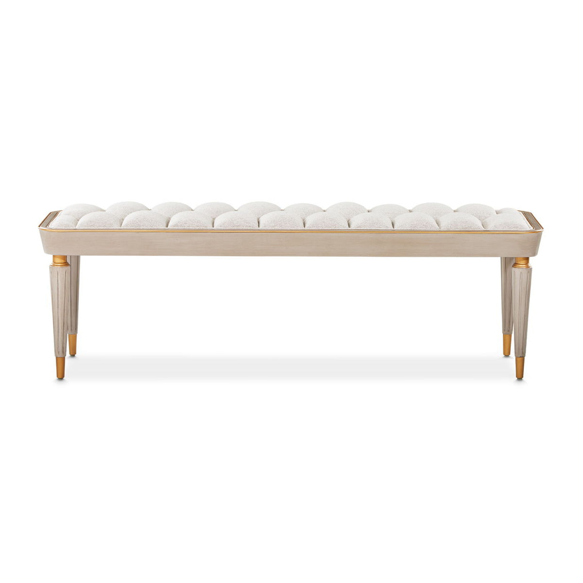 St. Charles - Bench - Dove Gray - R&R Furniture Gallery (Fountain Valley, CA)