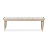 St. Charles - Bench - Dove Gray - R&R Furniture Gallery (Fountain Valley, CA)