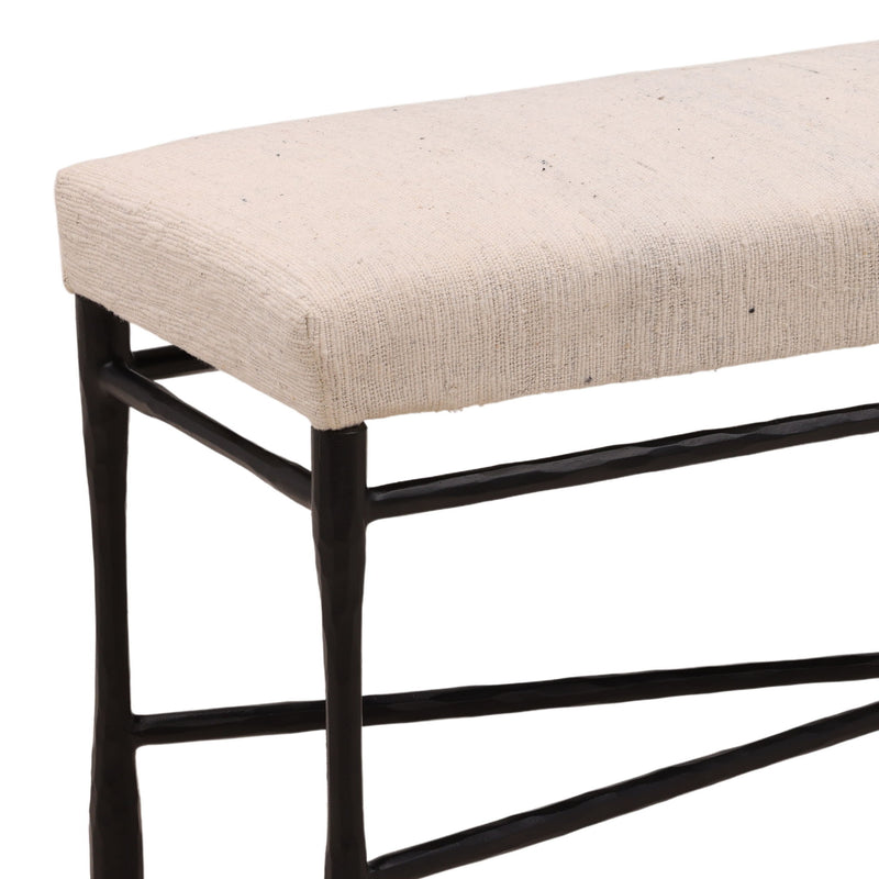 Trystan - Bench - Cream And Black