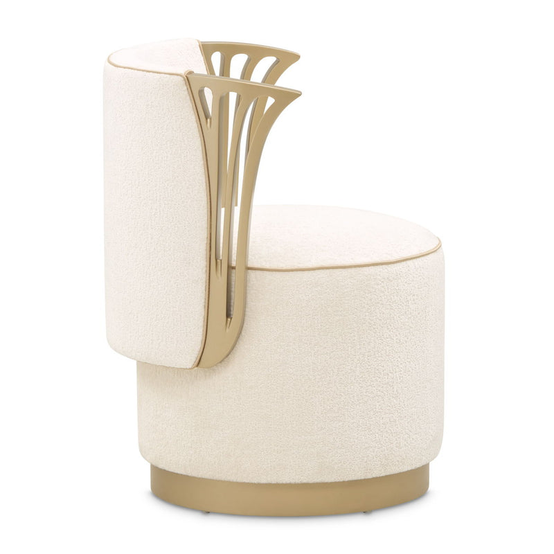 La Terrazza - Vanity Chair - Creamy Pearl - R&R Furniture Gallery (Fountain Valley, CA)