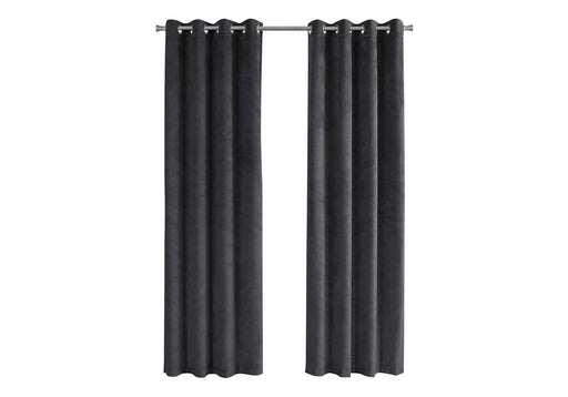 2 Pieces Set, Curtain Panel, Room Darkening, Grommet, Contemporary & Modern - R&R Furniture Gallery (Fountain Valley, CA)