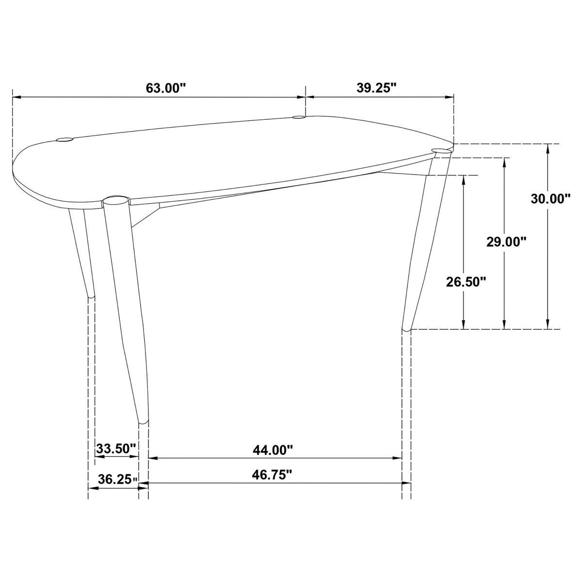 Whisten - Dining Table - Walnut