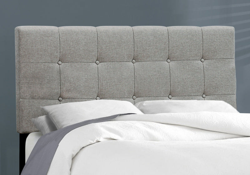 Bed, Upholstered, Frame Only, Transitional - R&R Furniture Gallery (Fountain Valley, CA)