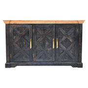 Regal - Rustic Sideboard - Black - R&R Furniture Gallery (Fountain Valley, CA)