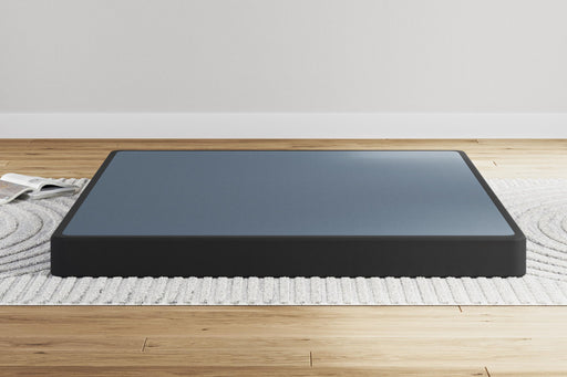 Ashley Sleep low profile foundation, a sleek and minimal mattress foundation designed for a modern bedroom setup.