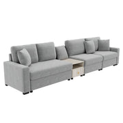 Modular Sofa Couch With Storage Armrest And Center Console - R&R Furniture Gallery (Fountain Valley, CA)