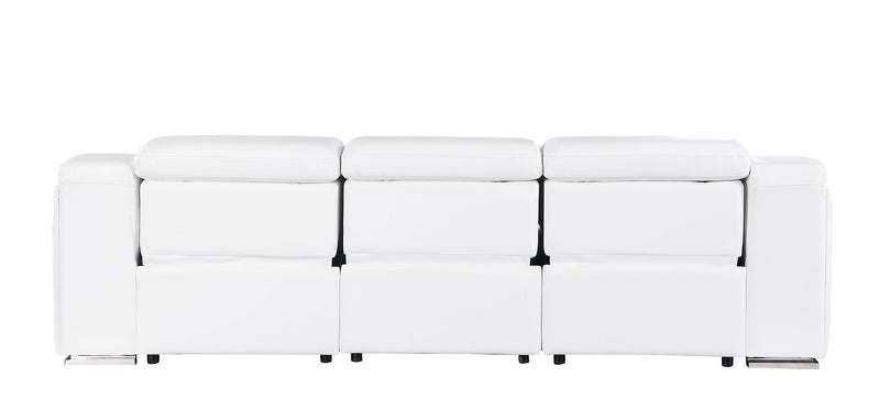 1116 - 3-Piece Modular Power Reclining Sofa In With 3 Power Recliners & Power Headrests