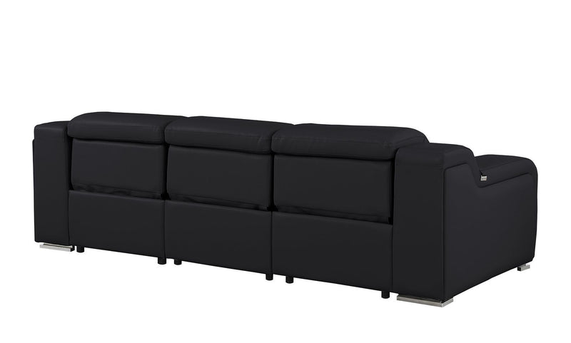 1116 - 3-Piece Modular Power Reclining Sofa In With 3 Power Recliners & Power Headrests