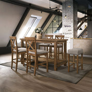 Martha II - Counter Height Table - R&R Furniture Gallery (Fountain Valley, CA)