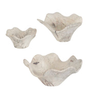 Set of three Uttermost Teo wall decor pieces featuring modern abstract designs for stylish home wall accents.