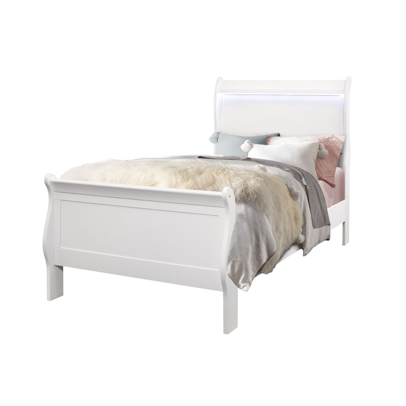 Charlston - Bed With LED - R&R Furniture Gallery (Fountain Valley, CA)