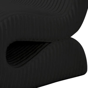 Senna - Oversized Corduroy Accent Chair - Black