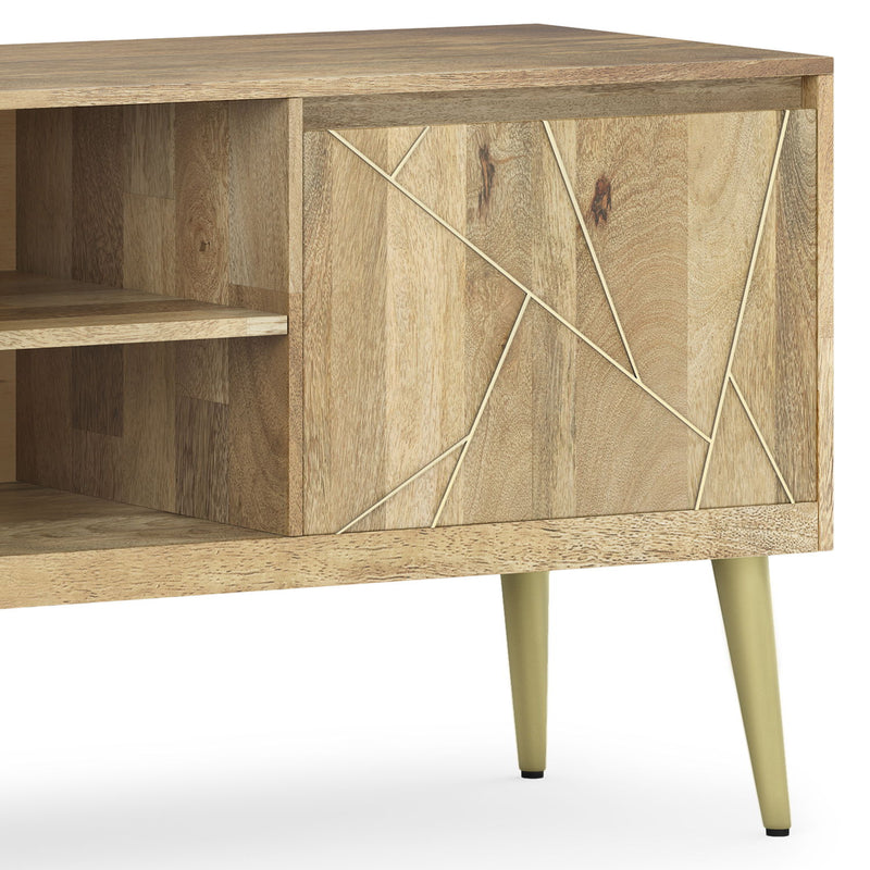 Jager - TV Media Stand - Natural - R&R Furniture Gallery (Fountain Valley, CA)