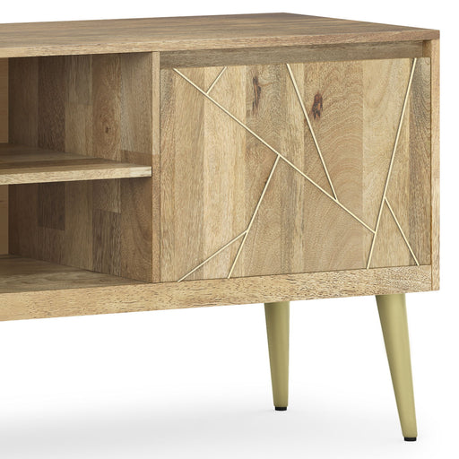Jager - TV Media Stand - Natural - R&R Furniture Gallery (Fountain Valley, CA)