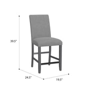 Zeph - Upholstered Barstools (Set of 2) - R&R Furniture Gallery (Fountain Valley, CA)