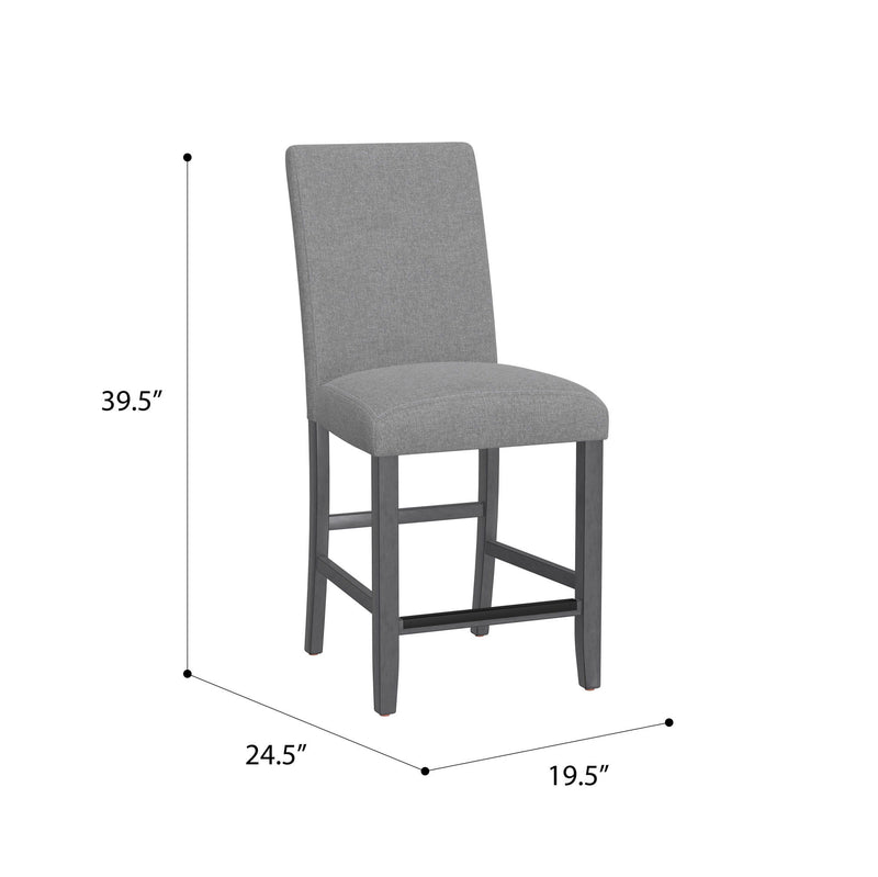 Zeph - Upholstered Barstools (Set of 2) - R&R Furniture Gallery (Fountain Valley, CA)