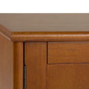 Draper - Handcrafted Mid Century Low TV Media Stand - R&R Furniture Gallery (Fountain Valley, CA)