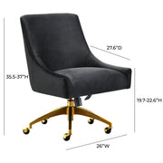 Beatrix - Office Swivel Chair - R&R Furniture Gallery (Fountain Valley, CA)