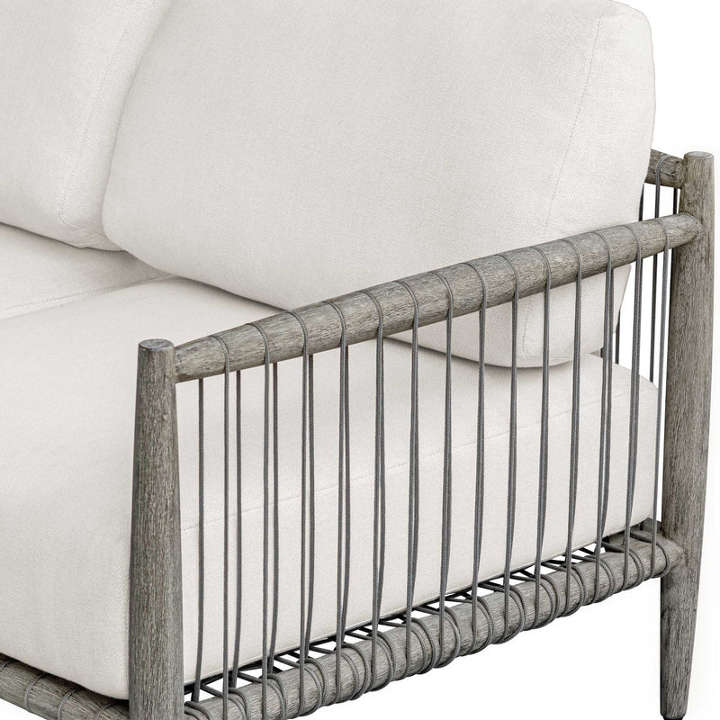 Borneo - Outdoor Sofa - Brown / Oyster White