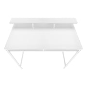 Computer Desk For Home Office, Standing, Storage Shelves, Laptop, Contemporary & Modern - R&R Furniture Gallery (Fountain Valley, CA)
