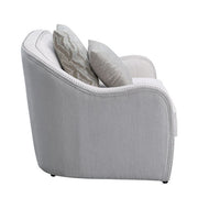 Mahler - Loveseat With 4 Pillows - Beige Linen - R&R Furniture Gallery (Fountain Valley, CA)