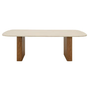 Lidi - Dining Table - Brown / Natural - R&R Furniture Gallery (Fountain Valley, CA)
