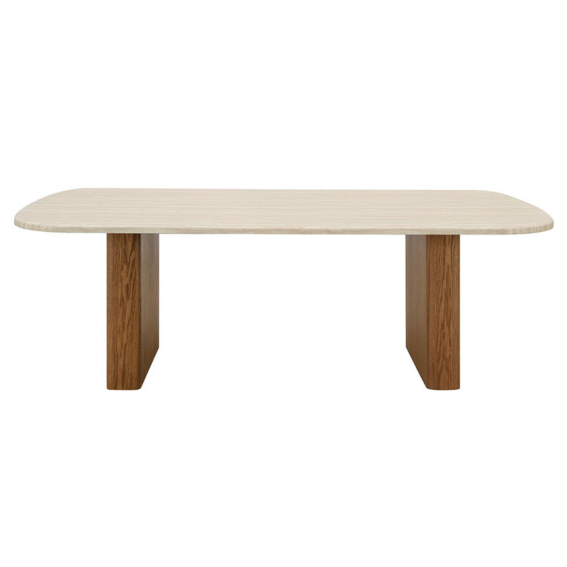 Lidi - Dining Table - Brown / Natural - R&R Furniture Gallery (Fountain Valley, CA)