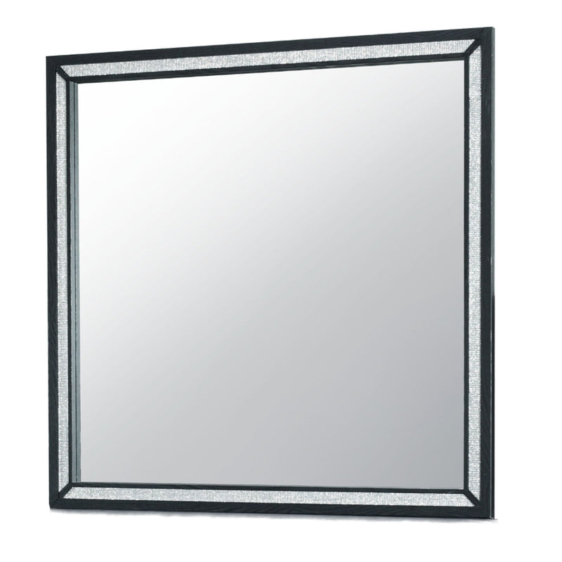 Carlos - Mirror - Black - R&R Furniture Gallery (Fountain Valley, CA)