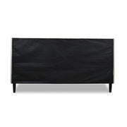 Aspen - King Vertical Tufted Headboard Platform Bed Set - Light Beige - R&R Furniture Gallery (Fountain Valley, CA)