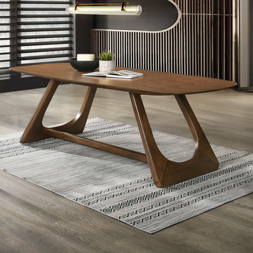 Hoyte - Dining Table - Walnut - R&R Furniture Gallery (Fountain Valley, CA)