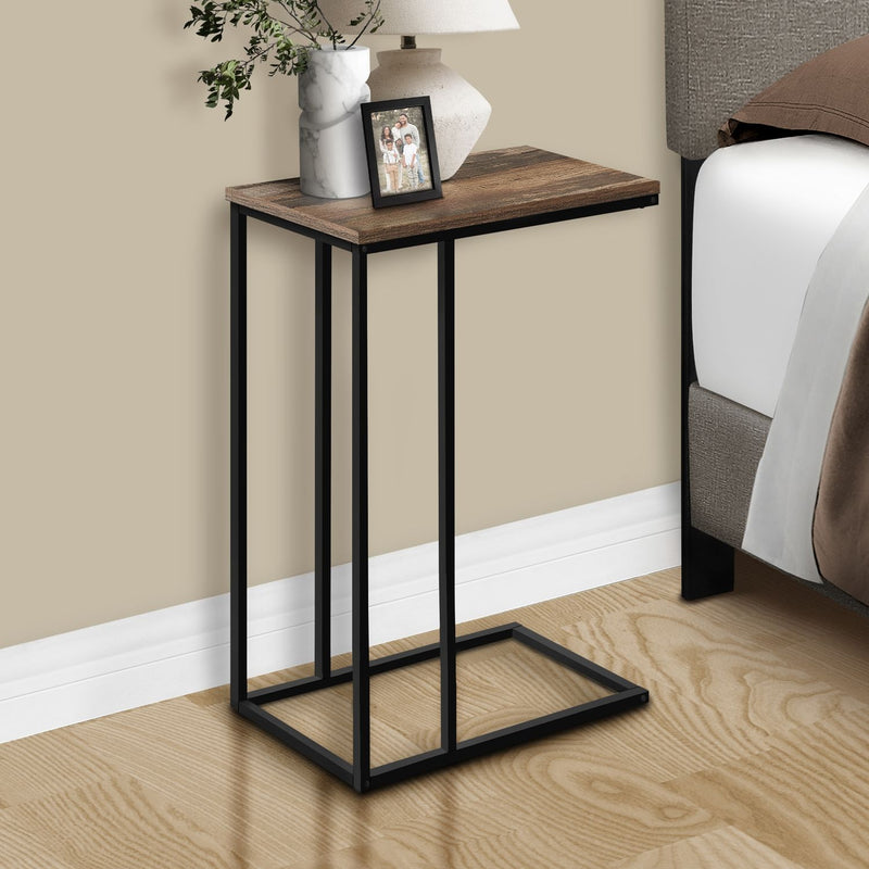 Accent Table, C - Shaped, Space-Saving Functionality - R&R Furniture Gallery (Fountain Valley, CA)