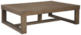 Cariton - Rectangular Cocktail Table - Gray - R&R Furniture Gallery (Fountain Valley, CA)