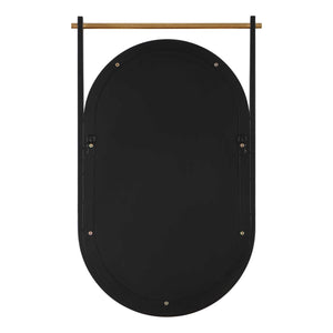 Mirror - Satin Black / Gold Leaf