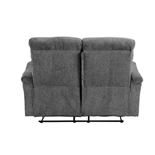 Treyton - Motion Loveseat - Gray Chenille - R&R Furniture Gallery (Fountain Valley, CA)