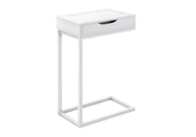 Accent Table, C - Shaped Contemporary Elegant Desig - R&R Furniture Gallery (Fountain Valley, CA)