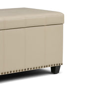 Amelia - Transitional Storage Ottoman Bench - R&R Furniture Gallery (Fountain Valley, CA)