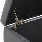 Dover - Upholstered Storage Ottoman Bench - R&R Furniture Gallery (Fountain Valley, CA)