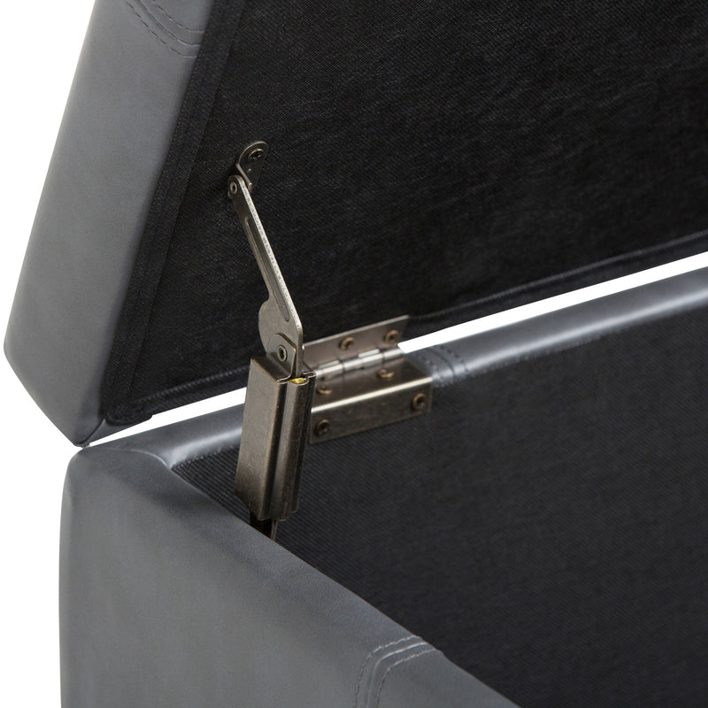 Dover - Upholstered Storage Ottoman Bench - R&R Furniture Gallery (Fountain Valley, CA)
