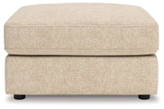 Seyler - Oversized Accent Ottoman - Sand - R&R Furniture Gallery (Fountain Valley, CA)