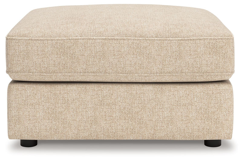 Seyler - Oversized Accent Ottoman - Sand - R&R Furniture Gallery (Fountain Valley, CA)