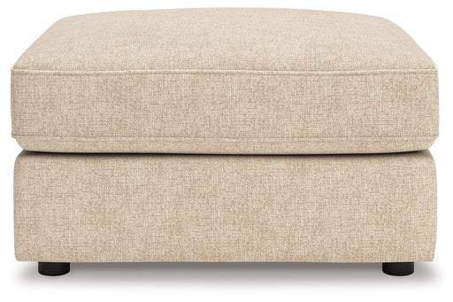 Seyler - Oversized Accent Ottoman - Sand - R&R Furniture Gallery (Fountain Valley, CA)