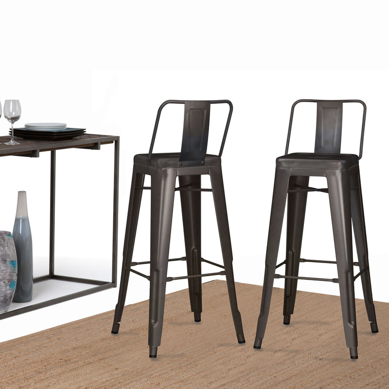 Rayne - Multifunctional Metal Stool - R&R Furniture Gallery (Fountain Valley, CA)