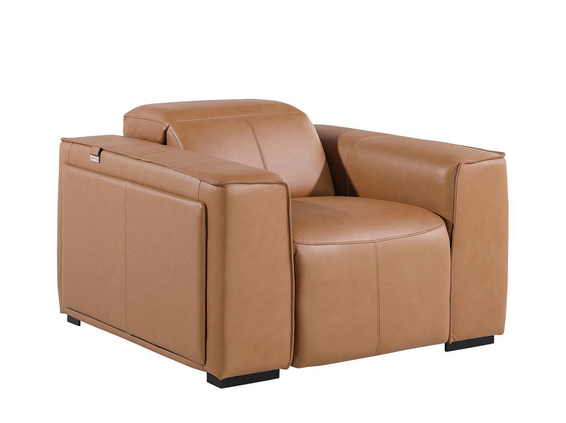 1224 - 6-Piece Modular Power Reclining Sofa, Loveseat & Chair Set In With 5 Power Recliners & Power Headrests