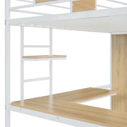 Loft Bed With L Shape Desk And Wardrobe - R&R Furniture Gallery (Fountain Valley, CA)