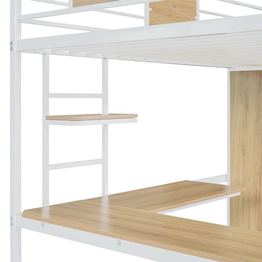 Loft Bed With L Shape Desk And Wardrobe - R&R Furniture Gallery (Fountain Valley, CA)