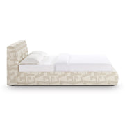 Isla - Jacquard Pattern King Bed - R&R Furniture Gallery (Fountain Valley, CA)